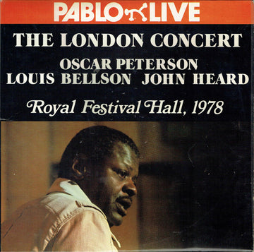 Oscar Peterson, Louis Bellson, John Heard : The London Concert (2xLP, Album)