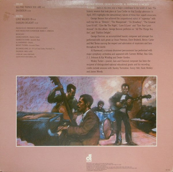 George Benson, George Duvivier, Al Harewood, Mickey Tucker : Jazz On A Sunday Afternoon Vol. III (LP, Album)