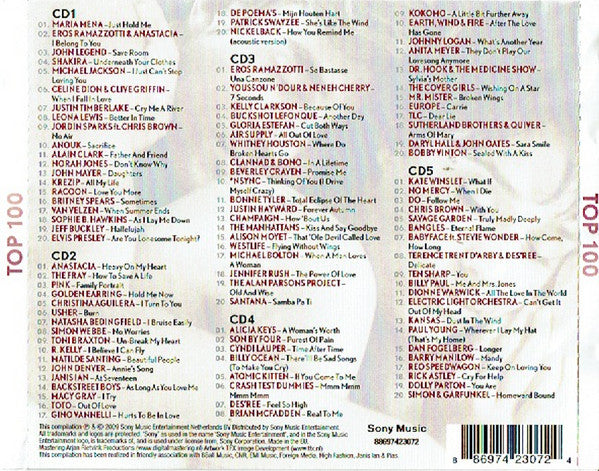 Various : Knuffelrock Top 100 (5xCD, Comp)