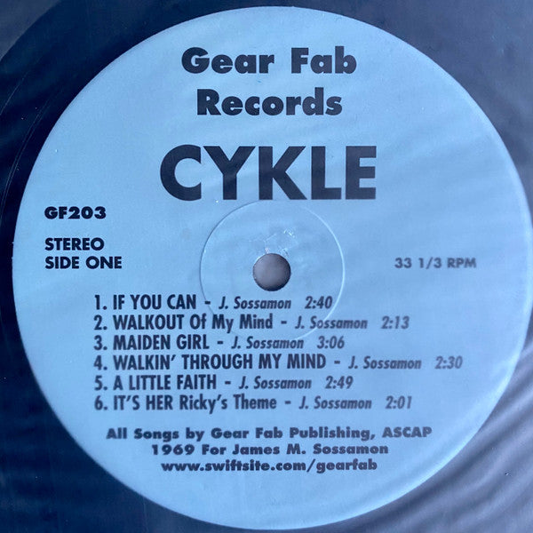 Cykle : Cykle (LP, Album, RE)