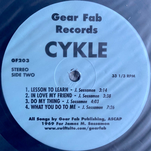 Cykle : Cykle (LP, Album, RE)