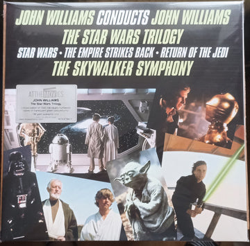 John Williams (4) Conducts  John Williams (4) : The Star Wars Trilogy (Star Wars • The Empire Strikes Back • Return Of The Jedi) (2x12", Ltd, Num, RE, Gre)