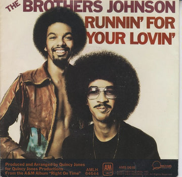 Brothers Johnson : Runnin' For Your Lovin' (7", Single)