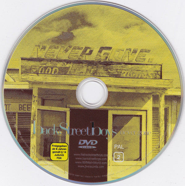 Backstreet Boys : Never Gone (CD, Album + DVD-V, PAL)