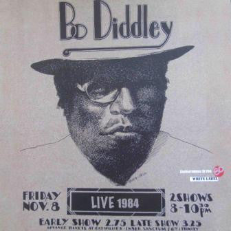 Bo Diddley : Live 1984 (LP, Album, Ltd, RE, Unofficial)