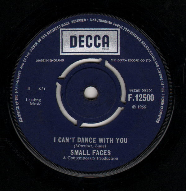 Small Faces : My Mind's Eye (7", Single)