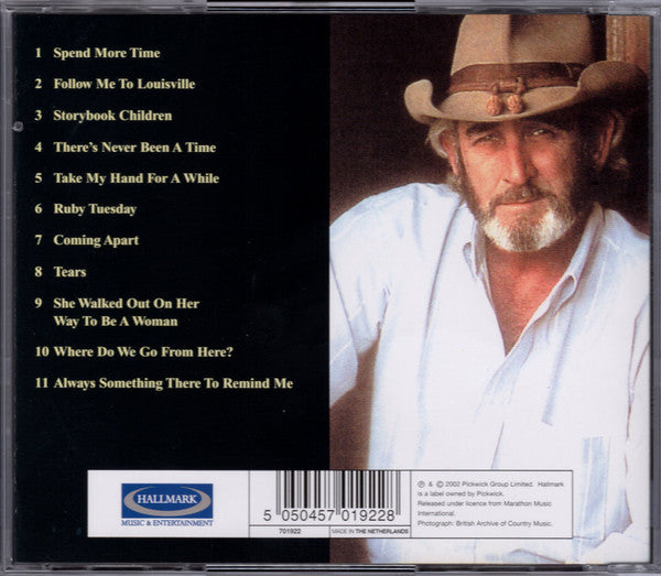 Don Williams (2) : Where Do We Go From Here? (CD, Comp)