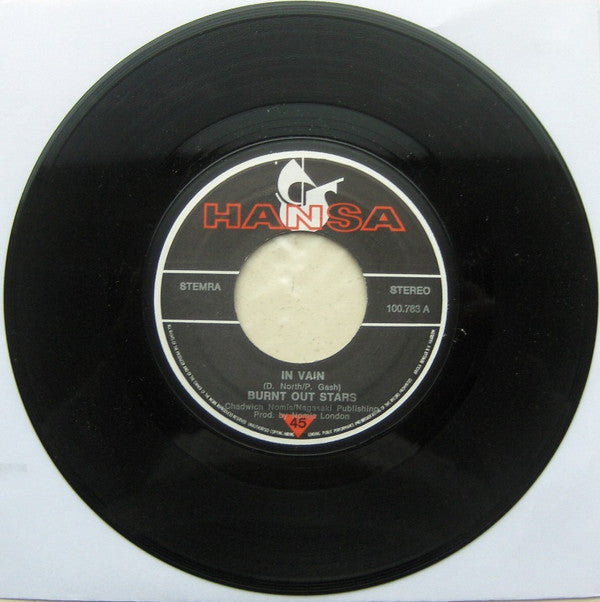 Burnt Out Stars : In Vain (7", Single)