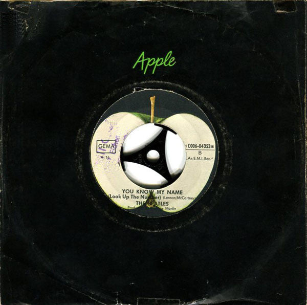The Beatles : Let It Be (7", Single, Com)