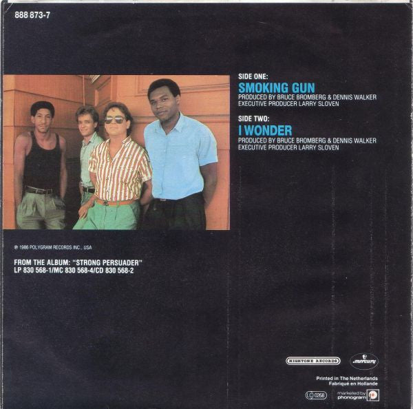 The Robert Cray Band : Smoking Gun (7", Single)