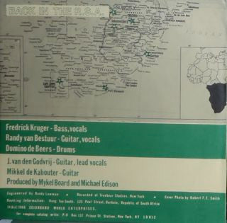 Kruger Randy & The Bleached Boys : Everything Is Groovy In Sun City / Back In The R.S.A. (7")