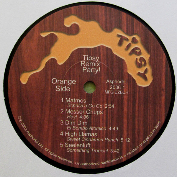 Tipsy : Remix Party! (LP, Album)