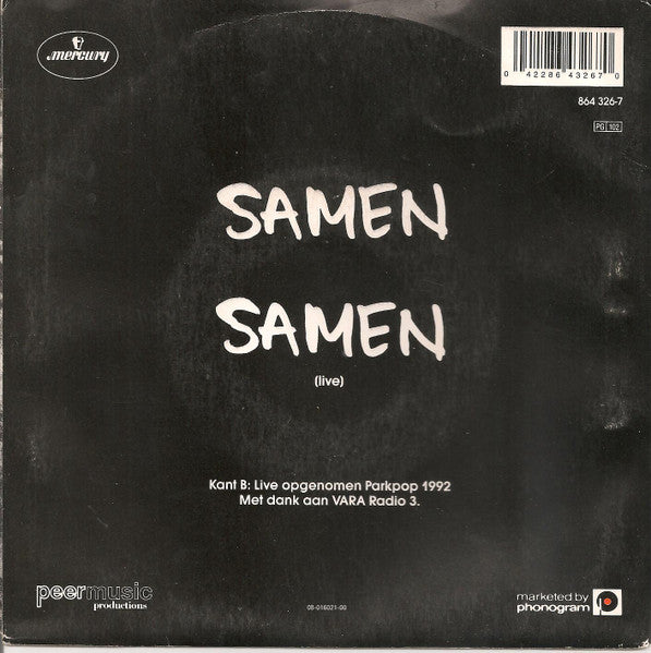 The Scene (2) : Samen (7", Single)