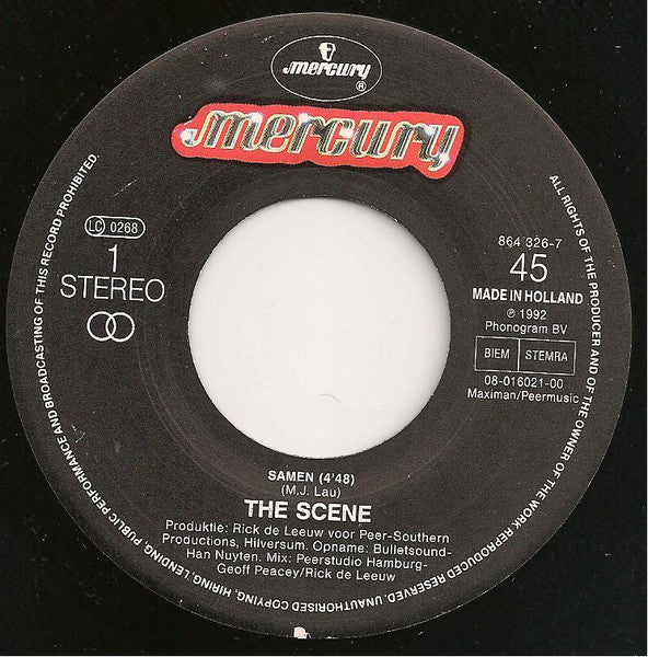 The Scene (2) : Samen (7", Single)