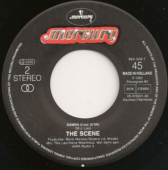 The Scene (2) : Samen (7", Single)