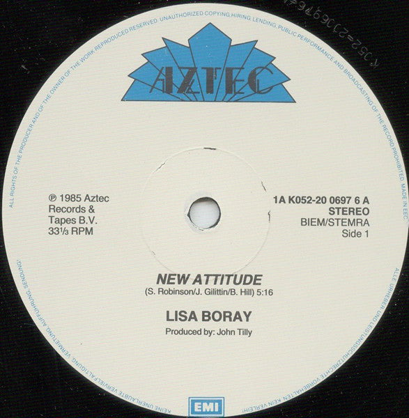 Lisa Boray : New Attitude (12", Maxi)