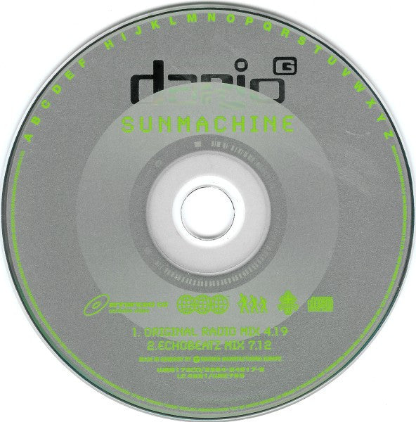 Dario G : Sunmachine (CD, Single, MP)