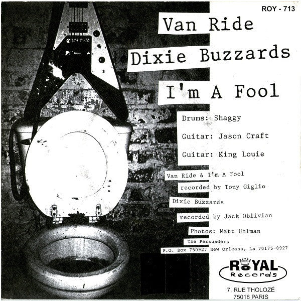 Persuaders : Van Ride (7", Single)