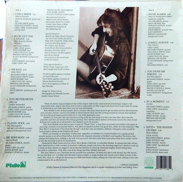 Katy Moffatt : Child Bride (LP, Album)