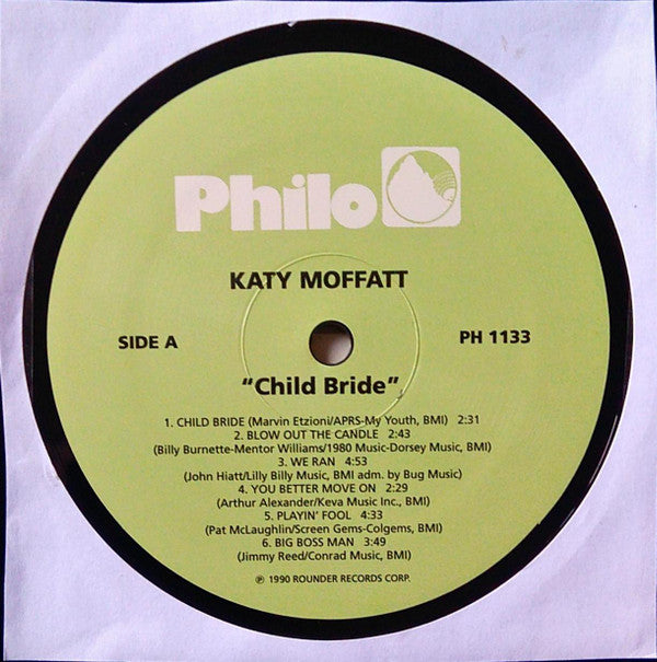 Katy Moffatt : Child Bride (LP, Album)