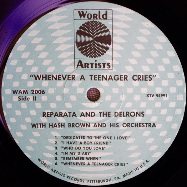 Reparata And The Delrons : Whenever A Teenager Cries (LP, Album, Mono)