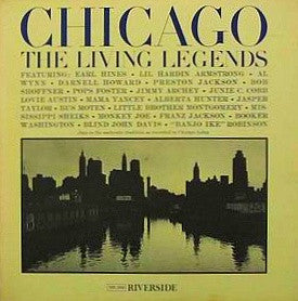 Various : Chicago : The Living Legends (2xLP, Album, Mono)