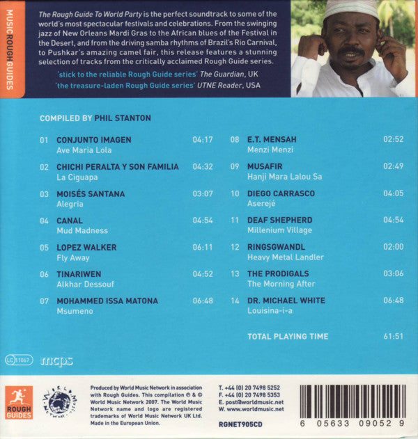 Various : The Rough Guide To World Party (CD, Comp, RE)