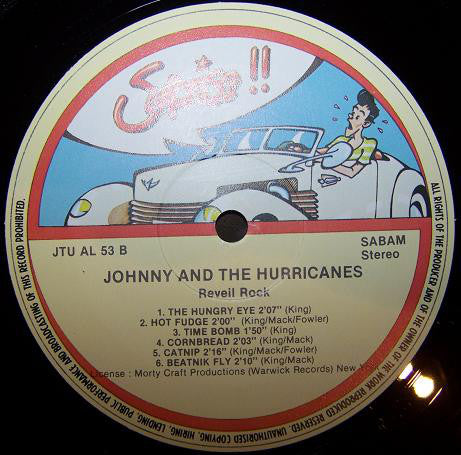 Johnny And The Hurricanes : Reveille Rock (LP, Comp)