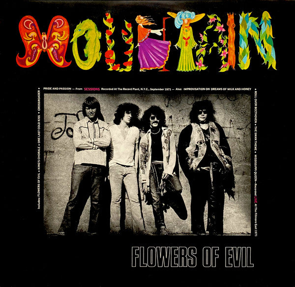 Mountain : Flowers Of Evil (LP, Album)