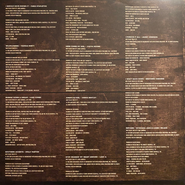 Various : Petty Country (A Country Music Celebration Of Tom Petty) (2xLP, Album, Tan)