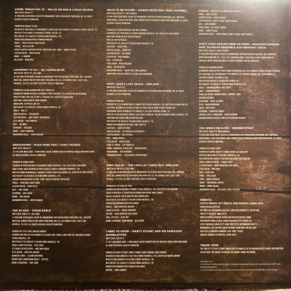 Various : Petty Country (A Country Music Celebration Of Tom Petty) (2xLP, Album, Tan)