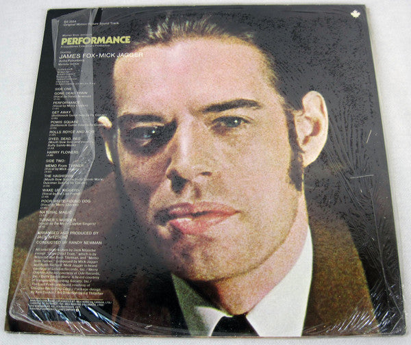 Various : Performance (Original Motion Picture Soundtrack) (LP, Album, RE)