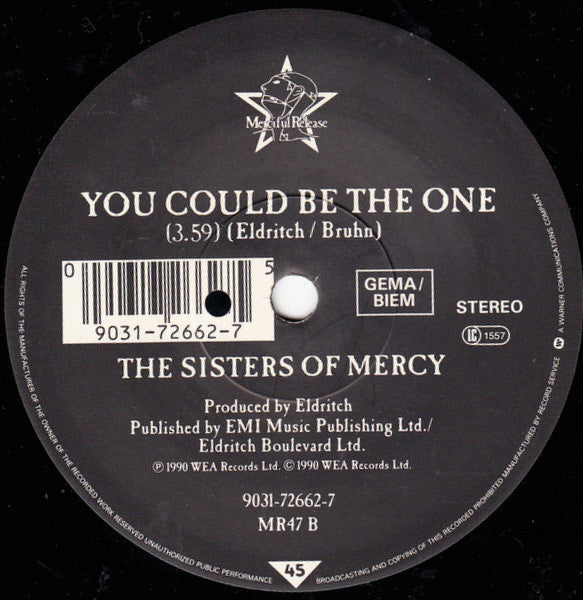 The Sisters Of Mercy : More (7", Single, Sma)