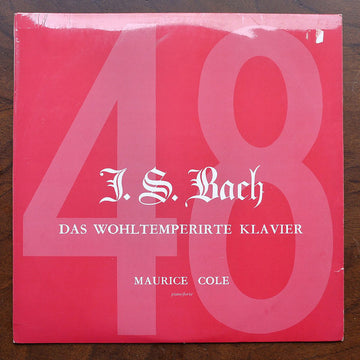 Johann Sebastian Bach – Maurice Cole : Das Wohltemperirte Klavier Vol 2 (LP, RM)