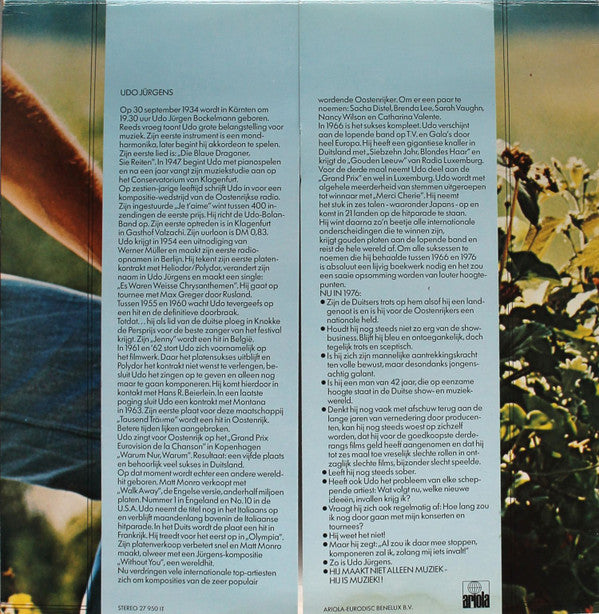 Udo Jürgens : Udo's 20 Beste (LP, Comp)
