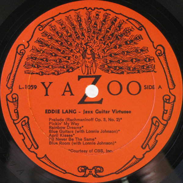 Eddie Lang : Jazz Guitar Virtuoso (LP, Comp)
