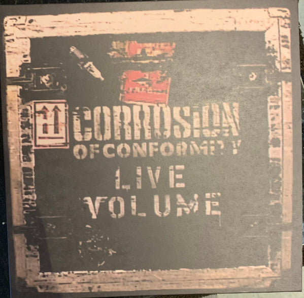 Corrosion Of Conformity : Live Volume (2xLP, Album, Ltd, Num, RE, Sil)