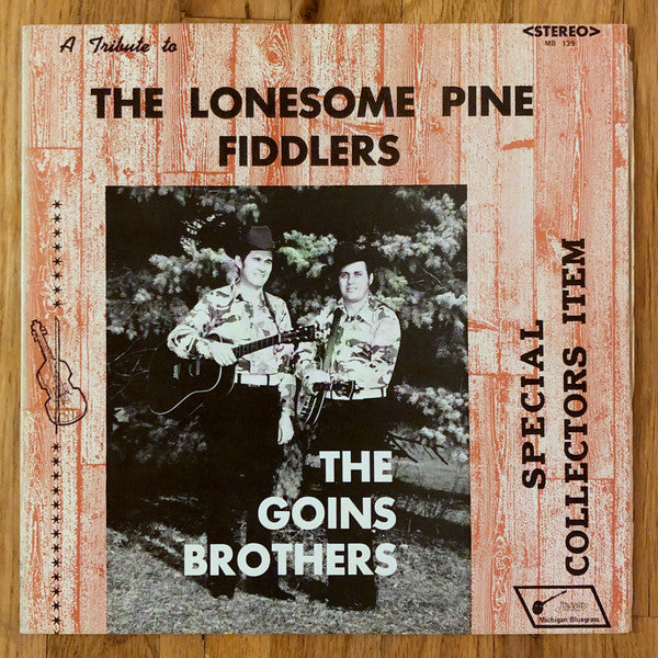 The Goins Brothers : A Tribute To The Lonesome Pine Fiddlers (LP, Album)