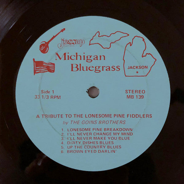 The Goins Brothers : A Tribute To The Lonesome Pine Fiddlers (LP, Album)