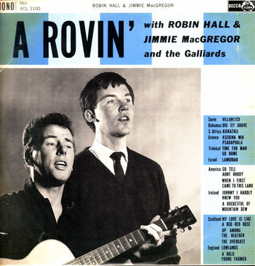 Robin Hall And Jimmie MacGregor with The Galliards : A Rovin' (LP, Album)