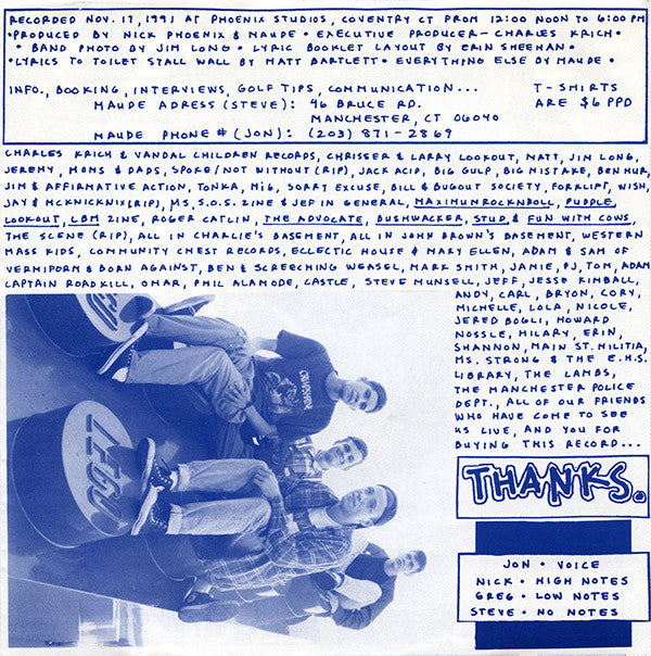 Maude (3) : The Birdhouse E.P. (7", EP)