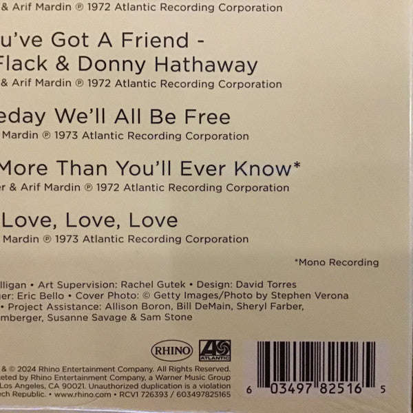 Donny Hathaway : Now Playing (LP, Comp, Mono, Red)