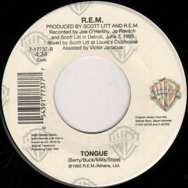 R.E.M. : Tongue (7")