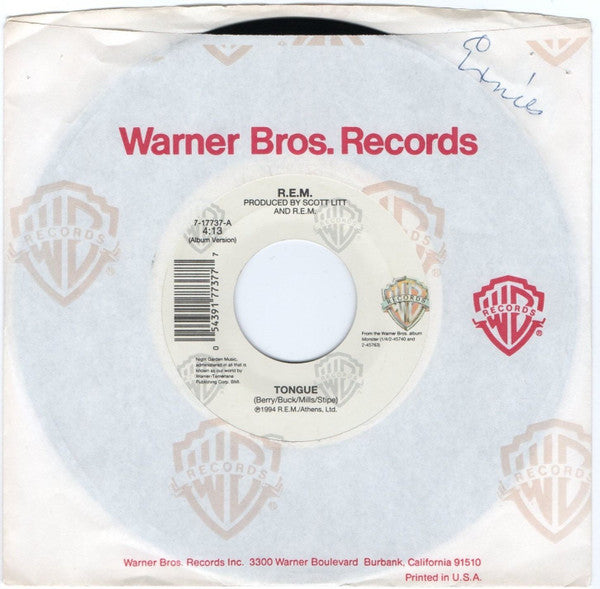 R.E.M. : Tongue (7")