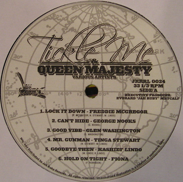 Various : Tickle Me & Queen Majesty (LP, Comp)