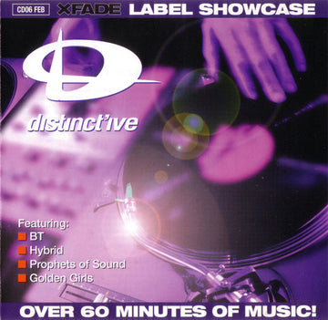 Various : XFade Label Showcase: Distinct'ive (CD, Comp)