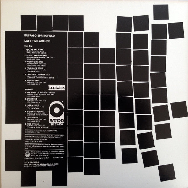 Buffalo Springfield : Last Time Around (LP, Album, RE, Spe)