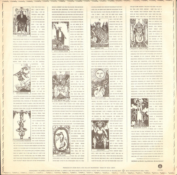 Zodiac Mindwarp And The Love Reaction : Tattooed Beat Messiah (LP, Album)