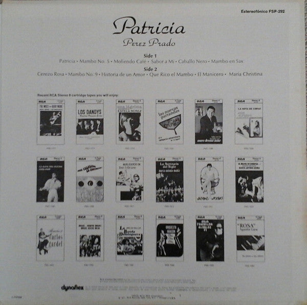 Perez Prado : Patricia (LP, Album)