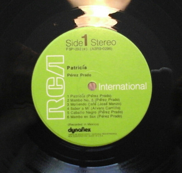 Perez Prado : Patricia (LP, Album)